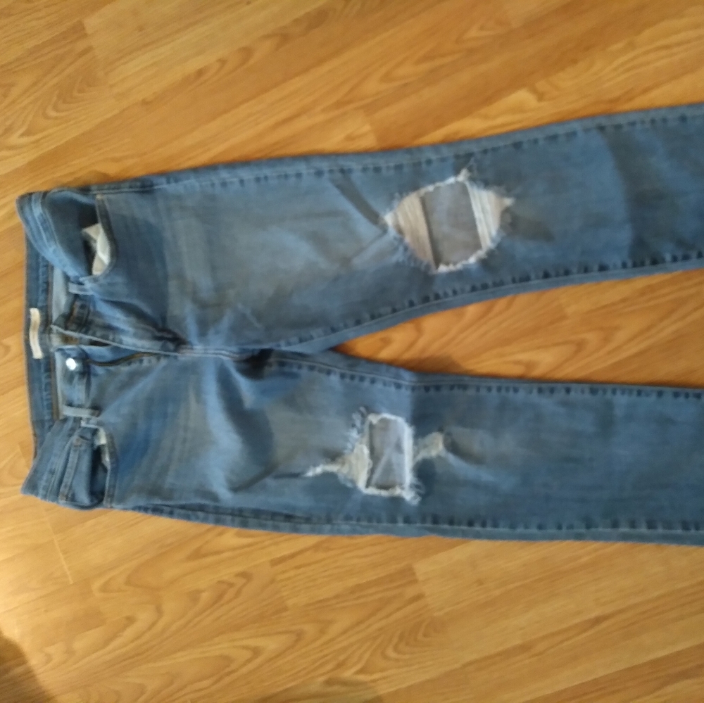 Levis 724 High Rise Straight Jeans